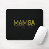 What's There To Be Afraid Of_ Basketball Court Mot Mousepad (Mit Mouse)