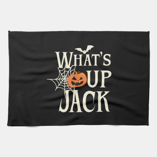 What's Up Jack Halloween Geschirrtuch (Horizontal)