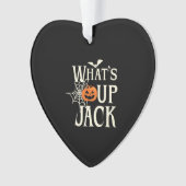What's Up Jack Halloween Ornament (Vorderseite)