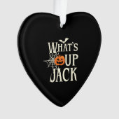 What's Up Jack Halloween Ornament (Vorderseite)