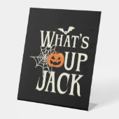 What's Up Jack Halloween Sockelschild (Vorderseite)