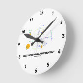 What's Your Angular Momentum? (Physics Diagrams) Runde Wanduhr (Winkel)