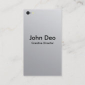 Whatsapp inspirierte | iPhone Visitenkarte (Rückseite)