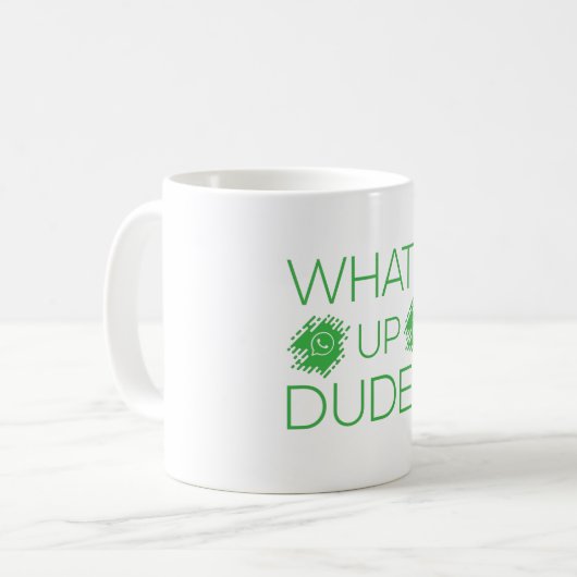 Whatsapp-Typ Kaffeetasse (Vorderseite Links)