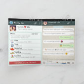 Whatsapp  Wedding Invitation Lucretia&Otto2 Einladung (Innenseite)