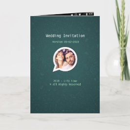 Whatsapp Wedding Invitation Lucretia&Otto Einladung