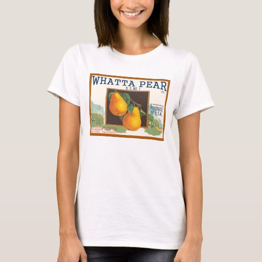 WHATTA Birne T-Shirt (Vorderseite)