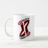 WHAT'Z DA ZÄHLEN OG FRAGEZEICHEN-TASSE KAFFEETASSE (Links)