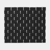 WHC - Fledermaus-Plüschdecke Fleecedecke (Vorderseite (Horizontal))