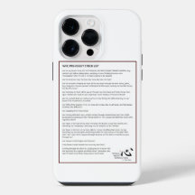 WHC Flug-Checkliste Handyhülle
