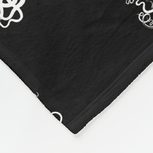 WHC - Kraken-Fleece-Baby-Decke Fleecedecke (Ecke)