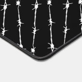 WHC - Stacheldraht Schreibtischunterlage (Ecke)