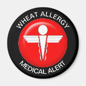 Wheat Allergy Magnet (Vorne)