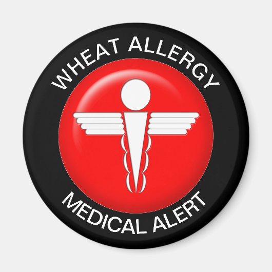 Wheat Allergy Magnet (Vorne)