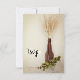 Wheat and Hops Brewerry Wedding RSVP