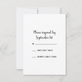 Wheat and Hops Brewerry Wedding RSVP Karte (Rückseite)