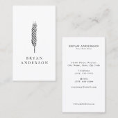 Wheat Bauer Business Card Visitenkarte (Vorne/Hinten)
