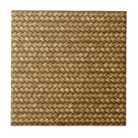 Wheat Color Basket Weave Muster Textur