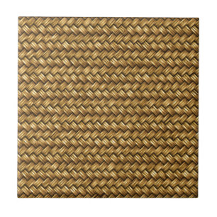 Wheat Color Basket Weave Muster Textur Fliese