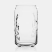 Wheat Ears Etched Wedding Glasses Dosenglas (Links)