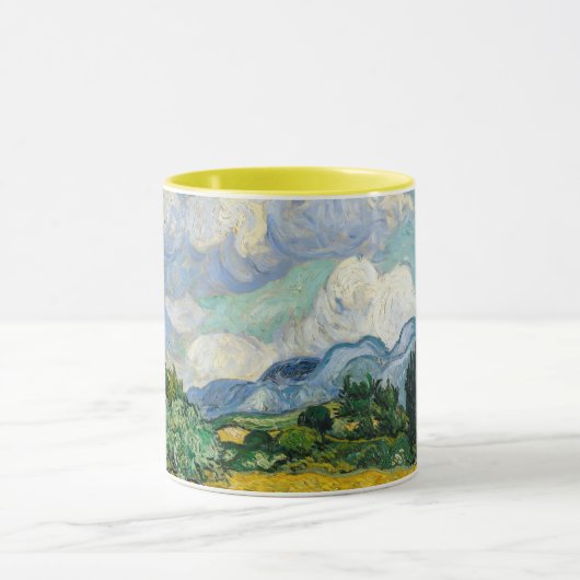 Wheat Fields Van Gogh Mug Tasse (Zentrum)