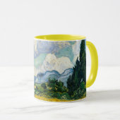 Wheat Fields Van Gogh Mug Tasse (VorderseiteRechts)