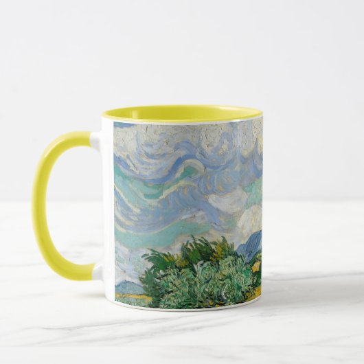 Wheat Fields Van Gogh Tasse (Links)