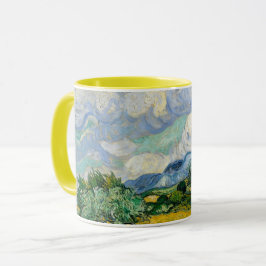 Wheat Fields Van Gogh Tasse