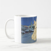 Wheaten Black Scottish Christmas Kaffeetasse (Links)