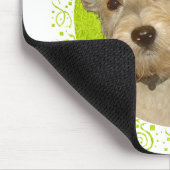 Wheaten & Black Scottish Terriers Mousepad (Ecke)