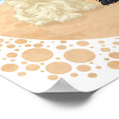 "Wheaten & Black Scotts" am Strand Poster (Ecke)