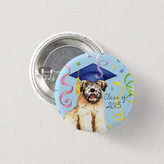 Wheaten Graduate Button (Vorne & Hinten)