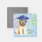 Wheaten Graduate Magnet (Vorderseite/Rückseite)
