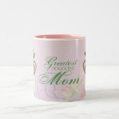 Wheaten Herz-Mama Zweifarbige Tasse (Mittel)