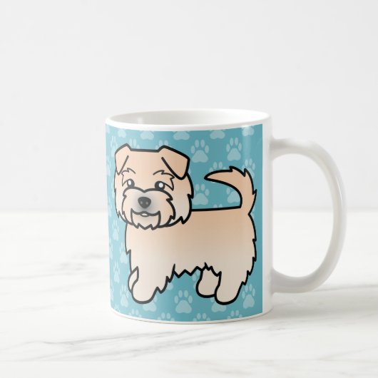 Wheaten Norfolk Terrier Kaffeetasse (Rechts)