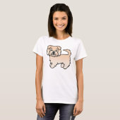 Wheaten Norfolk Terrier T-Shirt (Vorne ganz)