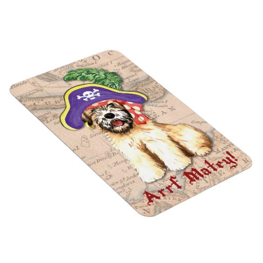 Wheaten Pirate Magnet (Rechte Seite)