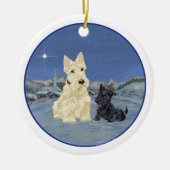 Wheaten Scottie Dog Ornament (Vorne)