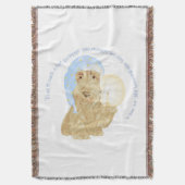 Wheaten Scottie Goodnight Decke (Vorderseite Vertikal)