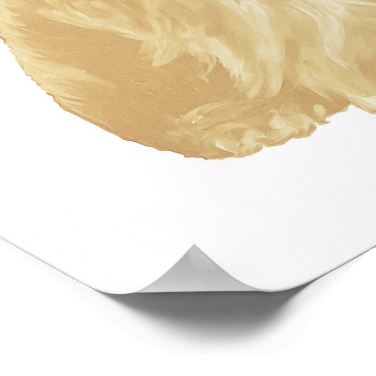 Wheaten Scottie Goodnight Poster (Ecke)