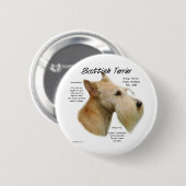 Wheaten Scottie History Button (Vorne & Hinten)