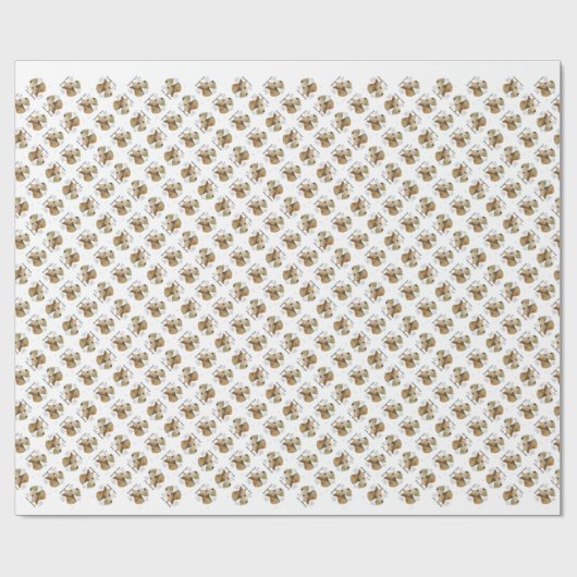 Wheaten Scottie History Geschenkpapier (Flach)