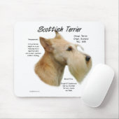 Wheaten Scottie History Mousepad (Mit Mouse)