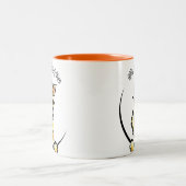 Wheaten Scottie IAAM Zweifarbige Tasse (Mittel)