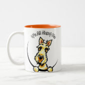 Wheaten Scottie IAAM Zweifarbige Tasse (Links)