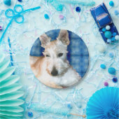Wheaten Scottie Paper Plate Pappteller (Party)