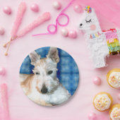 Wheaten Scottie Paper Plate Pappteller (Party)