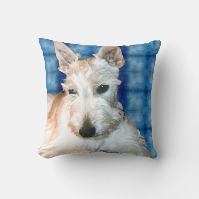 Wheaten Scottie Pillow Kissen (Vorderseite)