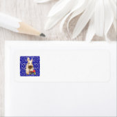 Wheaten SCOTTIE Rücksendeadressen-Aufkleber (Insitu)