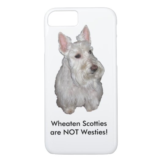 Wheaten Scotties sind NICHT Westies! Case-Mate iPhone Hülle (Rückseite)